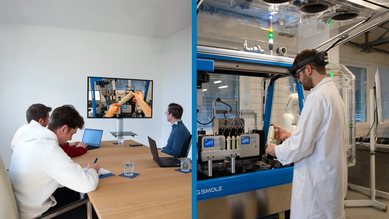 Virtual Laboratory Tour Experience - Interactive Chemspeed Facility Exploration